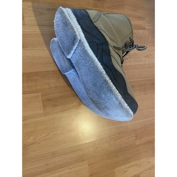 Hodgman Light Weight Wading Shoes Ankle Boots Size 8‎ M Beige Lace Up - Picture 10 of 14